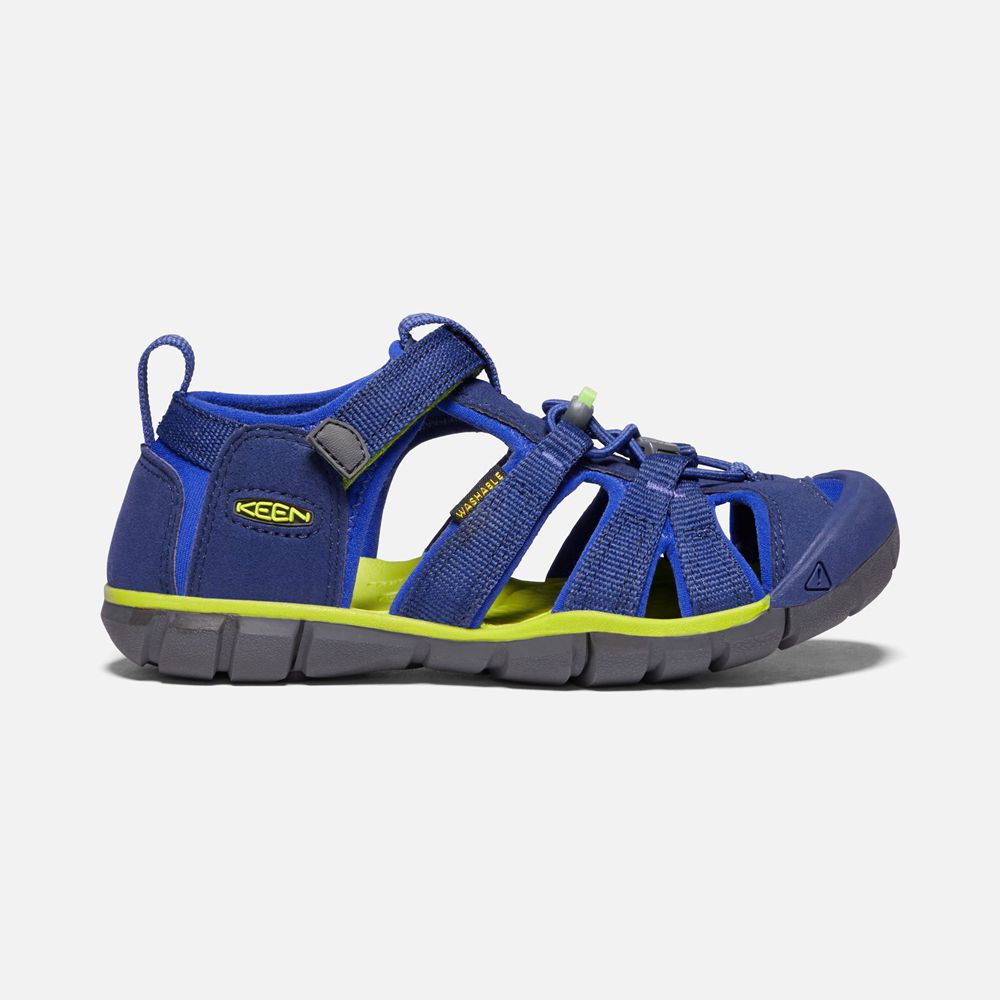 Sandales Keen Enfant Bleu | Seacamp Ii Cnx | IRKEJ-1084